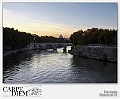 Tramonto sul Tevere